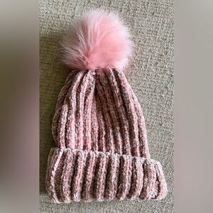 Rue21 Pink Metallic Beanie